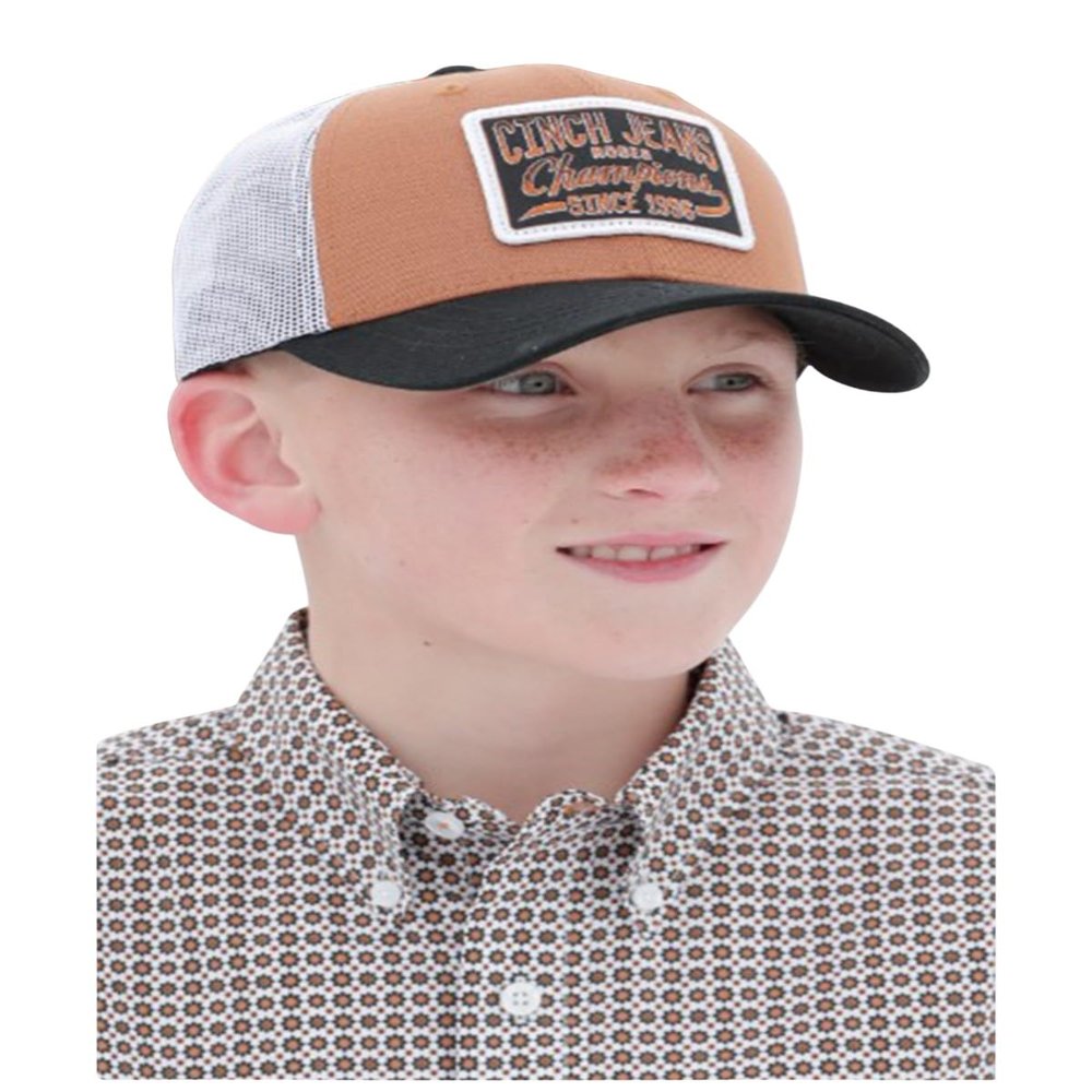 Cinch Boys' Rodeo Champion Ball Cap - MCC0606022 One Size Purple