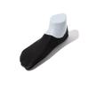 SHEEC Men's Non-Slip Grip Socks  Lightweight, Thin & Durable No Show Socks for Loafers & Dress Shoes  Breathable Nylon-Cotton Blend for a Secure & Comfortable Fit, High-Cut Black-Large 4Pairs N.V view 3