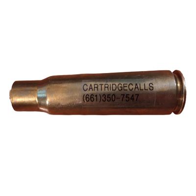 Cartridge Calls .50 BMG Predator Call (Raspy Rabbit)