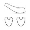 BerleyPro Bumper Bro Kayak Accessory Hull Keel Guard for Hull Protector. Compatible with Crescent Shoalie - Stern (Rear) view 4