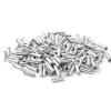 100 Pcs Mountain Bike Bicycles Brake Cable Tip Aluminum Alloy Brake End Cover Crimps Bike Brake Cable Gears Wire End Cap Bike Cable End Cap Cycling view 1