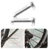 100 Pcs Mountain Bike Bicycles Brake Cable Tip Aluminum Alloy Brake End Cover Crimps Bike Brake Cable Gears Wire End Cap Bike Cable End Cap Cycling view 4