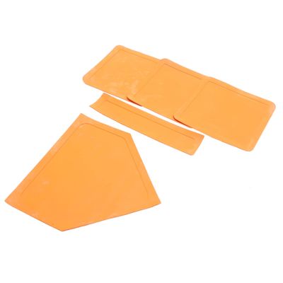 BESPORTBLE 1set Rubber Baseball Plate for Training Kickball Bases Design for Backyard Playground Park Games for Teeball Softball Practice