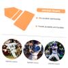 BESPORTBLE 1set Rubber Baseball Plate for Training Kickball Bases Design for Backyard Playground Park Games for Teeball Softball Practice view 2