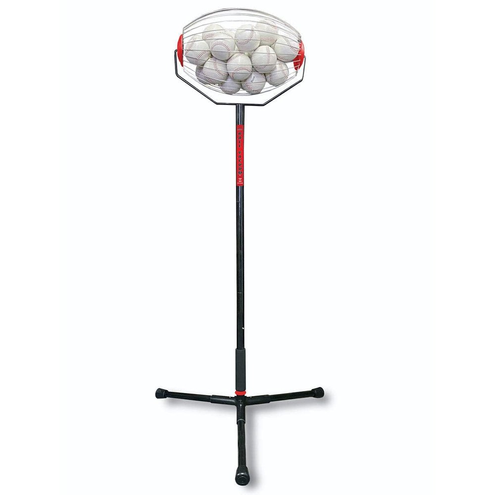 Heater Sports Ball Vacuum  Durable Baseball and Softball Retriever with Rolling Basket, Doubles as Ball Container for Easy Access During Training | Quick Ball Collection, Eliminates Bending Over