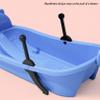 Snow Sled for Family and Friend - Toboggan Sled with Easy-Grip Handles - Anti-Slip Seat and Pull Up Brake - Durable Plastic Sled - Lightweight Outdoor Toys Snow Toys, Age 3+ view 3