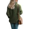 Canbebig Clearance Women's Faux Fur Fleece Coat, Spring and Winter Fashion Short Shearling Fuzzy Jacket with Hood Green view 3