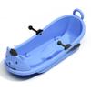 43 Inch Durable Downhill Toboggan Snow Sled for Boys Girls Adults with Built-in Handles and Pulling Rope for All Winter Conditions Outdoor Winter Sledding Gift view 1