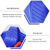 Snow Sled for Adults - Durable Plastic Toboggan Lightweight Outdoor Toys, Easy-Grip Handles, Anti-Slip Seat, Pull Up Brake, Snow Toys for Family Holiday Winter Activity view 3