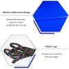 Snow Sled for Adults - Durable Plastic Toboggan Lightweight Outdoor Toys, Easy-Grip Handles, Anti-Slip Seat, Pull Up Brake, Snow Toys for Family Holiday Winter Activity view 4