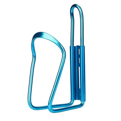 BE-TOOL Lightweight Aluminum Alloy Universal Bicycle Water Bottle Cage Holder for Outdoor Activities No Screws (Blue)