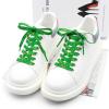 DANHUA Flat Green Yellow Shoelaces 31 inch for Sneakers Art Printed Pattern String 2 Pair view 4