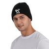 Daiwofei This Girl Loves Her Pitbulls Knit Winter Hats Cuffed Beanie Stocking Hat Ski Gift Black view 4