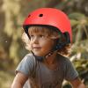 67i Toddler Bike Helmet - Girls Helmets (18.9"-21.2") with 11 Ventilation Vents, Adjustable Knob & Double Buckle, ABS EPS Layered Safety for Ages 1-4 (Red) view 2