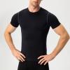 1 Pack Men's Athletic Shirts Compression Running T Shirt Base-Layer Quick Dry Fit Workout Short Sleeve Undershirts view 2
