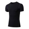 1 Pack Men's Athletic Shirts Compression Running T Shirt Base-Layer Quick Dry Fit Workout Short Sleeve Undershirts view 1