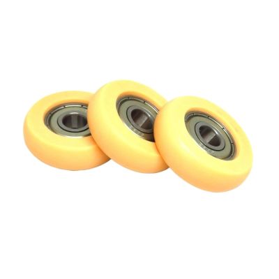4 pieces outer diameter 36mm rowing machine wheel BSR60836-10 POM rowing machine seat roller 8x36x10mm plastic coated bearings