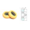 4 pieces outer diameter 36mm rowing machine wheel BSR60836-10 POM rowing machine seat roller 8x36x10mm plastic coated bearings view 2