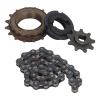 Yuecoom Bicycle Chain Sprocket Kit, Versatile Metal Steel Exquisite Workmanship Tooth Freewheel, Premium 38 Link Chain 9 Tooth Sprocket Set for Bike Bicycle view 1
