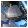 ZIBIAO Add On/Replacement Style Body Side Rear View Gloss Black Carbon Fiber Mirror Cover Compatible with BMW 1 Series E82 E87 2010 2011 (Color : Add on) view 4