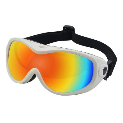BAHREL Ski Goggles Snow Snowboard Goggles for Adult Men Women Youth UV Protection Winter Snow Sports Goggles (Color : White)