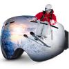 BAHREL Ski Goggles, Anti Fog UV Protection Snowboard Goggles, Interchangeable Lens, Snow Glasses for Men Women Adult view 1