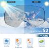 BAHREL Ski Goggles, Anti Fog UV Protection Snowboard Goggles, Interchangeable Lens, Snow Glasses for Men Women Adult view 3