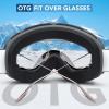 BAHREL Ski Goggles, Anti Fog UV Protection Snowboard Goggles, Interchangeable Lens, Snow Glasses for Men Women Adult view 4