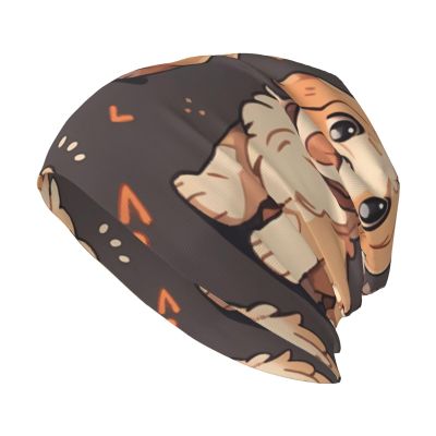 Casual Golden Retriever Scarf Bandana Loose Hat Stretch Headwear Beanie Hat - Versatile Fashion for Every Season