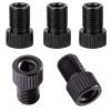 VANSIHO Aluminum Presta to Schrader Converter Car Valve Adapter Bicycle Bike Tube Pump Air Compressor Tools 5pcs (Black) view 1