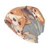Casual Corgis Dog Scarf Bandana Loose Hat Stretch Headwear Beanie Hat - Versatile Fashion for Every Season view 1