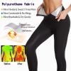 Vuirrm Sauna Pants for Women, Waist Trainer Leggings for Women Tummy Control Slimming Body Shaper Workout Leggings for Yoga, 2XL/3XL,Blue view 4