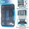 Reaction Tackle Ultimate Waterproof Tackle Box Trays with Removable Dividers - Organization and Storage Solution- 4-Pack Kit of 3-Clip Trays - 3600 4-pack view 4