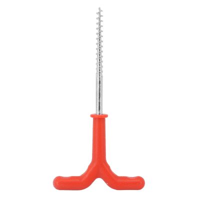Aqur2020 Red Ice Fishing Tent Peg 18.5cm Length ABS and Iron Ice Fishing Tents Equipment
