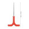 Aqur2020 Red Ice Fishing Tent Peg 18.5cm Length ABS and Iron Ice Fishing Tents Equipment view 2