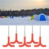 Aqur2020 Red Ice Fishing Tent Peg 18.5cm Length ABS and Iron Ice Fishing Tents Equipment view 3