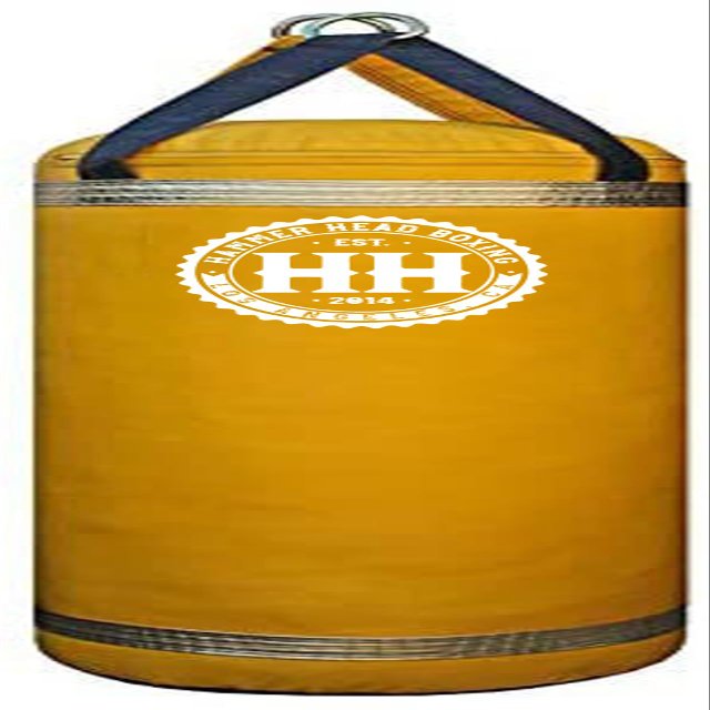 150 LB Thick Boxing Bag Punching Bag (150 Pound Capacity) Ships UNFILLED (Yellow/Black/Gold UNFILLED)