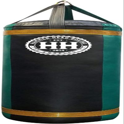 150 LB Thick Boxing Bag Punching Bag (150 Pound Capacity) Ships UNFILLED (Black/Forest Green/Gold - UNFILLED)