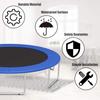 AMeLL Trampoline Cover Trampoline Replacement Mat Trampoline Accessory Spring Cover, Waterproof, 12ft, Blue (Color : Blue, Size : 15ft) view 2