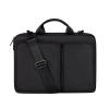 AKbik Laptop Briefcase Bag, 14.1 15.6 Inch Work School Computer Laptop Bag Laptop Case Sleeve with Shoulder Strap (Color : Black, Size : 15.6-inch) view 1