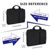 AKbik Laptop Briefcase Bag, 14.1 15.6 Inch Work School Computer Laptop Bag Laptop Case Sleeve with Shoulder Strap (Color : Black, Size : 15.6-inch) view 2