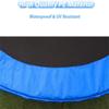 6ft 8ft 10ft 12ft 13ft 14ft 15ft 16ft Trampoline Cover Replacement Trampoline Enclosure Mat Foam Mat Spring Mat (Color : Blue, Size : 14ft) view 4