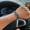 KOINEN Beads bracelet, 8mm Natural Stone For Both Men And Women (Length : 23cm-9.06inch, Main Stone Color : 8mm Beads) view 4