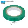 PATIKIL 32.8Ft Grip Finishing Tape, 6 Pack PVC Racquet Finishing Tapes Racket Accessories Sticky Seal for Tennis Badminton, Yellow Green/Green view 2