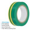 PATIKIL 32.8Ft Grip Finishing Tape, 6 Pack PVC Racquet Finishing Tapes Racket Accessories Sticky Seal for Tennis Badminton, Yellow Green/Green view 3