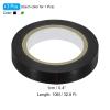 PATIKIL 32.8Ft Grip Finishing Tape, 3 Pack PVC Racquet Finishing Tapes Racket Accessories Sticky Seal for Tennis Badminton, Yellow Green/Black/White view 2