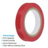 PATIKIL 32.8Ft Grip Finishing Tape, 3 Pack PVC Racquet Finishing Tapes Racket Accessories Sticky Seal for Tennis Badminton, Red view 3