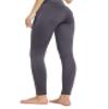 CFBDSIR2149 Winter Leggings for Women-High Waisted Compression Warm Plush Yoga Pants (US, Alpha, X-Small, Regular, Regular, Grey) view 1