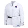 WEAR by Erin Andrews Women's White Buffalo Bills Packaway Full-Zip Puffer Jacket view 2