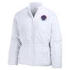 WEAR by Erin Andrews Women's White Buffalo Bills Packaway Full-Zip Puffer Jacket view 4